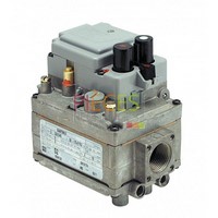 Bloc combiné 0.810.174 - SIT : 0 810 174C, avec 2 Boutons de Commande pour démarrage et arrêt, 1 régulateur et 1 électrovanne. Pression  entrée 50 mBars 