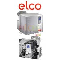 Brûleur fuel standard ELCO VECTRON® L1,42 une allure. Agréé selon EN 267 pour fuel léger standard et à basse teneur en soufre suivant DIN 51603-1, NBN T52-716 et EN 590. Pour l’équipement de chaudières ou de générateurs à air chaud. Émission de NOx < 185 mg/kWh.Corps de brûleur en alliage aluminium, avec tambour de dosage d’air linéarisé.
Tête de combustion avec ligne gicleur.
Automate de brûleur digital avec système d’informations. Plaque brûleur avec transformateur d’allumage, moteur électrique
avec turbine de ventilation, pomp fuelavec électrovanne intégrée.
Raccordement électrique par Fiche Wieland à 7 pôles (contre-fiche non livrée
avec le brûleur). Bride de montage avec joint et vis de fixation, 2 flexibles fuel.