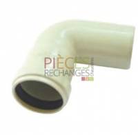 Coude 90° MF DN50 PVC+joint - Référence : 