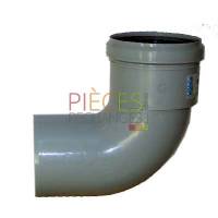 Coude 90° MF DN80 PP gris+joint