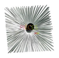 Herisson Acier carré 200x200mm 12x175 F avec boule