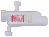 Sentinel Condensafe+: Neutraliseur de Condensats, s'adapte à tous types de chaudières à Condensatsion: Fioul et Gaz. Les Condensats acides de la chaudière Passent dans le Condensafe+ à travers un mélange spécial qui détruit leur acidité. Les Condensats peuvent ensuite être évacués sans danger dans les égouts.