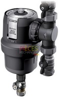 Sentinel Eliminator: Filtre cyclonique Universel 3/4 (à visser) orientable, il éliminera tous les débris (magnétiques et non magnétiques) de votre installatIon  de Chauffage et évitera l'embouage de votre Circuit de Chauffage. Facile à installer et à nettoyer. Il limite les risque de Blocage et les risques de fuite.