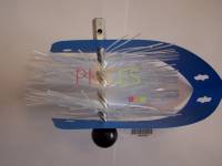 Herisson Nylon Ø 200mm   12x175 F avec boule