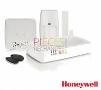 Kit de système d’alarme sans fil evohome security. Points forts :   Possibilité de relier jusqu’à 32 appareils. Application gratuite pour smartphones iOS et Android. Carte SIM pour une liaison sûre via le réseau mobile.